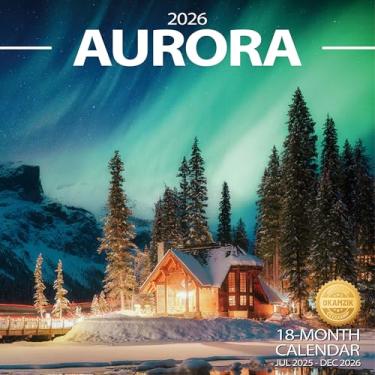 Imagem de Calendário de parede 2025-2026 – Calendário de parede mensal com blocos grandes para organização e planejamento, agenda acadêmica, casa, escritório e família, papel grosso e resistente (30,5 x 61 cm