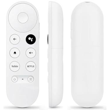 Imagem de Novo controle remoto de voz para Google Chromecast 4k Snow TV, controle remoto de substituição G9N9N para Google TV, GA01920-US, GA01409-US, GA01923-US, GA01919-US