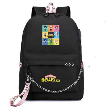 Imagem de Mochila escolar Mys Heros Academia Anime para crianças