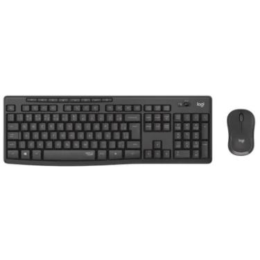 Imagem de Teclado E Mouse Sem Fio Logitech MK295, Com Teclado Numérico, Resistente à derramamentos, Silent Touch, Wireless, Multimídia, ABNT2, USB, Preto - 920-009793