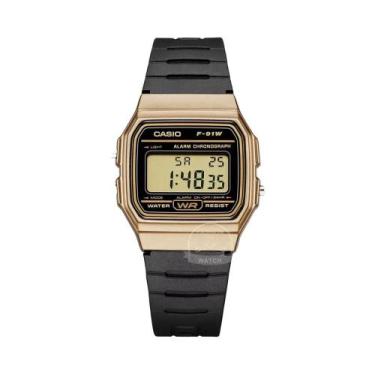 Imagem de Relógio Masculino Digital Casio Com Pulseira De Resina Preta Modelo Re