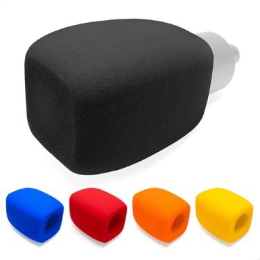 Imagem de Voarmaks Capa de microfone de espuma de para-brisas AT2020 compatível com Audio-Technica AT2020 AT2035 AT2040 AT2050 ATR2500 ATR2500X AT4040 AT4033A AT4050 BP40, 1 peça de filtro pop de microfone