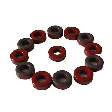 Imagem de WNDIZPHA 20 peças T50 2 núcleos de pó de ferro T50-2 13 * 7,5 * 5 mm 4,9 nH/N2 núcleo de pó de ferro