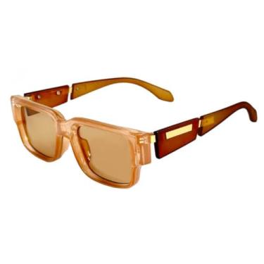 Imagem de VFDHN Óculos de Sol Masculinos Vintage de Luxo Femininos Moda Retrô Férias(3)