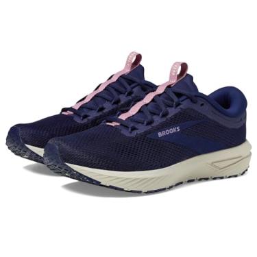 Imagem de Brooks Tênis de corrida feminino Revel 7 Neutral, Pavão/ônix/orquídea, 40