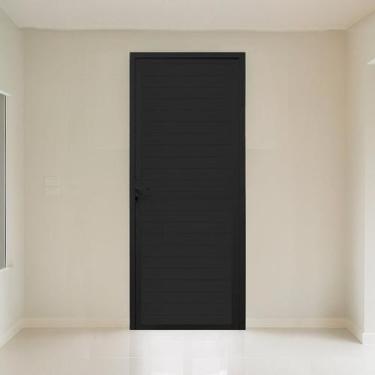 Imagem de Porta Lambri 1 Folha 90x215cm Fábrica do Alumínio