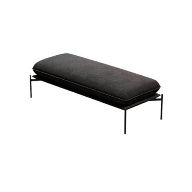 Imagem de Banqueta moderna de aço inoxidável para cama, quarto, loja de roupas, troca de sapatos, entrada (grande)