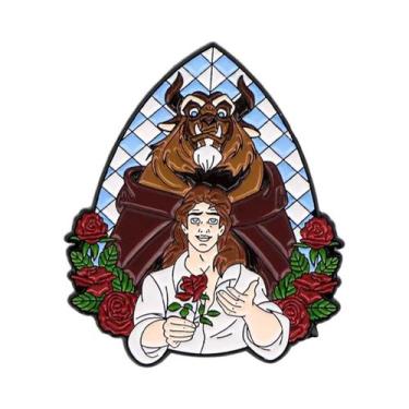 Imagem de Pin De Esmalte Kawaii Stitch Sereia Para Mochilas, Roupas, Joias, Pres