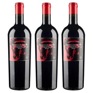 Imagem de Kit 03 Unidades Vinho Caballo Loco Grand Cru Maipo 750ml