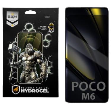Imagem de Película Para Xiaomi Poco M6 - Privacidade Hydrogel - Gshield