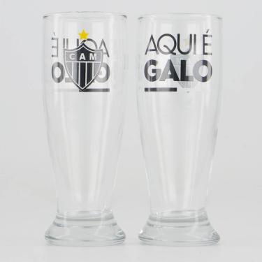 Imagem de Kit Atlético Mineiro 2 Copos Munic-Unissex