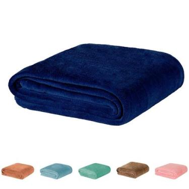 Imagem de Manta Fleece Coberta Bélgica Casal Queen 2,40m x 2,20m Soft Lisa - Bia