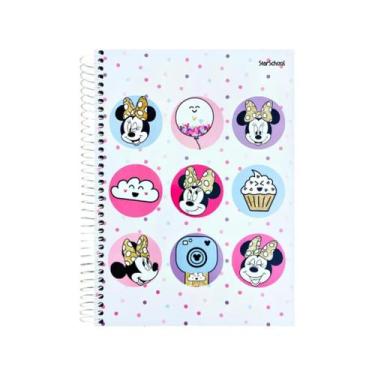 Imagem de Caderno 10 matérias Disney Minnie Mouse Jandaia