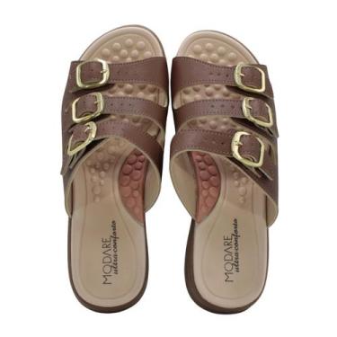 Imagem de Tamanco Modare Napa Floater Avelã, M, Napa floater avela, 36