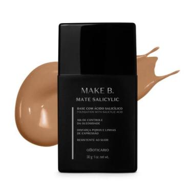 Imagem de Base Líquida Make. B Mate Salicylic 30g - Maquiagem , Cor 210
