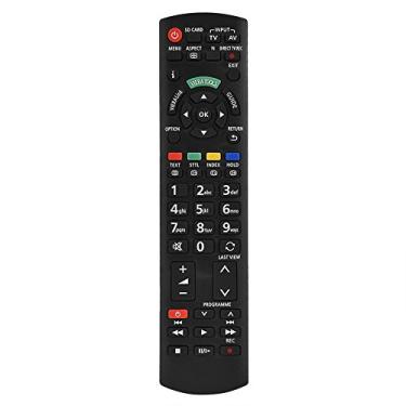 Imagem de Controle remoto de TV, controle remoto de TV inteligente de substituição para Panasonic N2QAYB000487