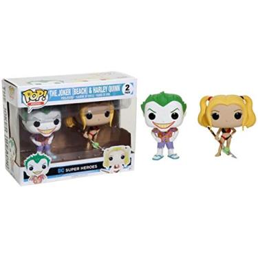 Imagem de Funko Pop Heroes: Joker & Harley Beach 2Pack - Hot Topic