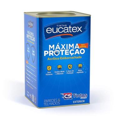 Imagem de Tinta Emborrachada 18L - Eucatex Máxima Proteção
