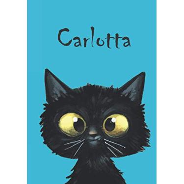 Imagem de Carlotta: Katzen - Malbuch / Notizbuch / Tagebuch - A5 - blanko