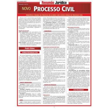 Imagem de Novo Processo Civil - Resumão Jurídico - Barros Fischer & Associados