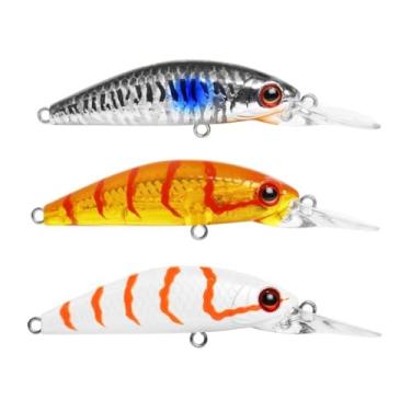 Imagem de Marine Sports, Kit 3 Iscas Artificiais Pesca Meia Água Marine Sports Minimax 50 5cm 7g Cor:Kit 2