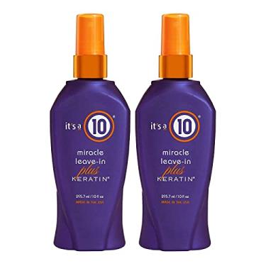 Imagem de It's a 10 Haircare Miracle Leave-In Plus Keratin Spray, 10 fl. oz (Pack of 2)