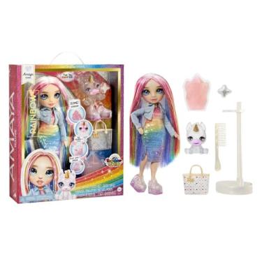 Imagem de Classic Rainbow Fashion Doll- Amaya (rainbow)