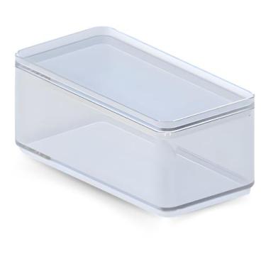 Imagem de Caixa Organizadora de Acrílico Retangular Transparente Module B1 - Par