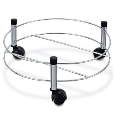 Imagem de Suporte Botijao GAS, Galao de Agua 20 LTS Reforçado, Rodizi - PASSERIN