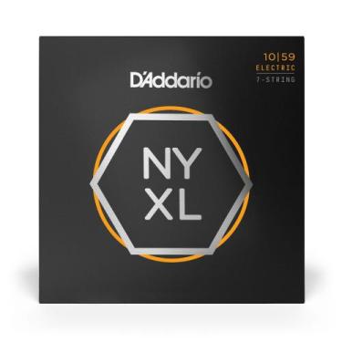 Imagem de Encordoamento Para Guitarra 7C 10-59 DAddario NYXL1059 - D ADDARIO