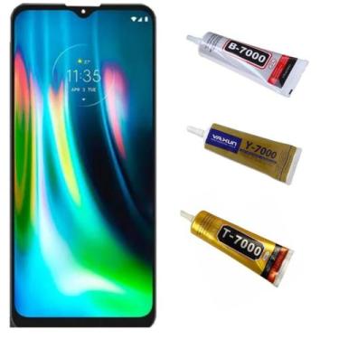 Imagem de Tela Display Lcd Touch Para Moto G9 Play + Cola 110ml - inova