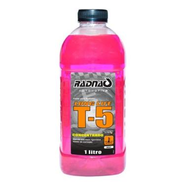 Imagem de Aditivo Radiador Rosa Concentrado 1 Litro - 4 Peças - Radnaq