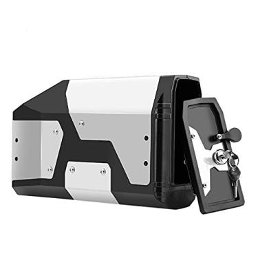 Imagem de Mala de viagem para motocicleta! Caixa de ferramentas para r1250gs r1200gs lc adv Adventure 2002 2008 2018 para r 1200 g, suporte do lado esquerdo, caixa de alumínio para motocicleta