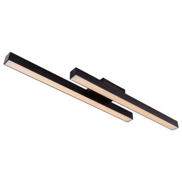 Imagem de Lustre LED Linear Duplo Perfil Led Moderno Para Sala de Jantar Estar Cozinha Escritório...