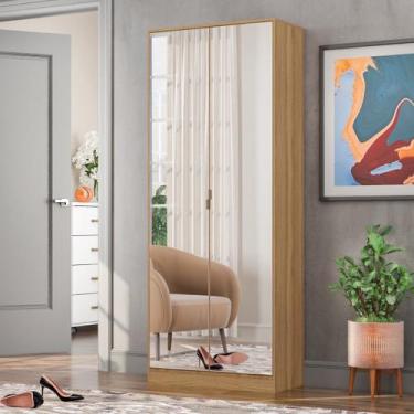 Imagem de Armário Multiuso Sapateira com Espelho Grife Amendola  - Demóbile