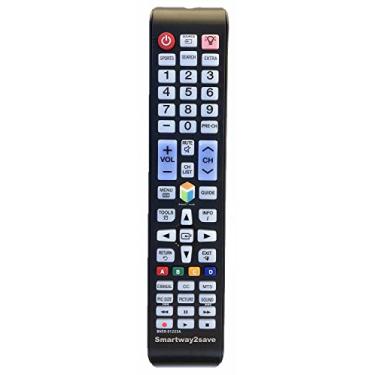 Imagem de Controle remoto de substituição BN59-01223A compatível com Samsung Smart TVs.