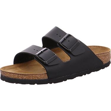 Imagem de Birkenstock ARIZONA BIRKO-FLOR Sandália feminina, Preto, 5-5.5 Narrow Women/3-3.5 Narrow Men