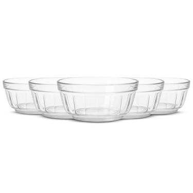 Imagem de Conjunto de 6 Tigelas de Vidro americano 760ml para Sobremesas e Petiscos