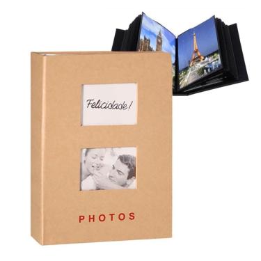 Imagem de Álbum Fotográfico Para 100 Fotos 15X21Cm Yes Marrom