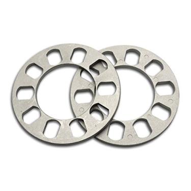 Imagem de Espaçadores de roda universais 5/40.6 cm para 5x100 5x114.3 (5x4.5) 5x120 5x112 5x115 5x110 5x108 (5x4.25) padrão de parafuso, pacote com 2