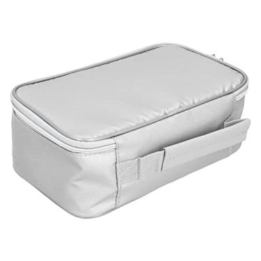 Imagem de Eujgoov Bolsa de Documentos à Prova de Fogo, Fibra de Vidro Com Revestimento de Silicone Sem Coceira, Pano Retardador de Chama, Design Portátil, Bloqueio Codificado para Viagens de Escritório Em