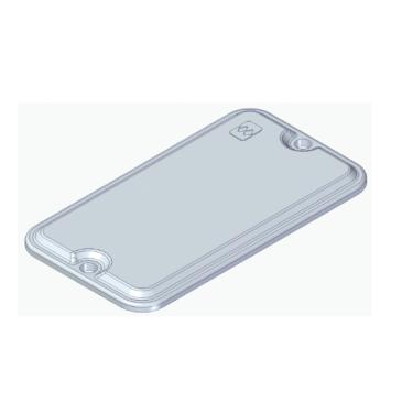 Imagem de Tampa Cega PVC Conduletzel Cinza – Wetzel | ½" e ¾" TCCC-10/15 Cód. E014000012