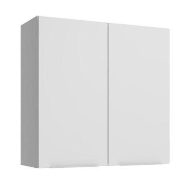 Imagem de Armário Aéreo 70 Cm 2 Portas Branco Stella Madesa Branco