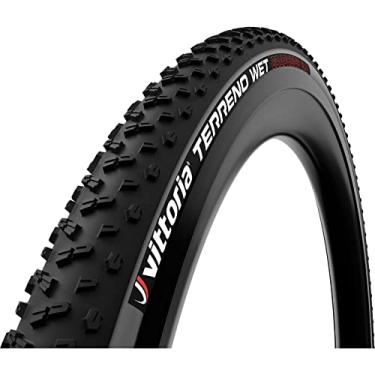 Imagem de Vittoria Pneus de bicicleta terreno para condições de cascalho e terreno úmido - Pneu Cyclocross Terreno Wet G2.0 sem câmara TNT MTB (700x38c)