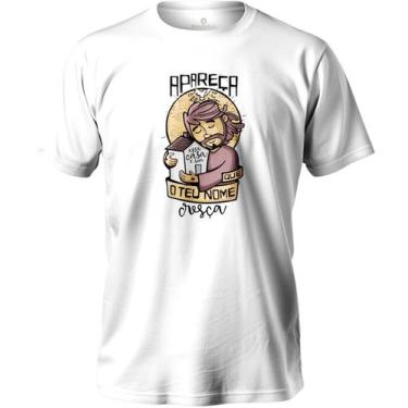 Imagem de Camiseta Masculina E Feminina Em Algodão Religiosa Essa Casa È Sua Cas
