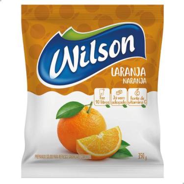 Imagem de Refresco Suco em Pó Wilson Sabor Laranja 1 Sachê Unitário de 350g Adoç