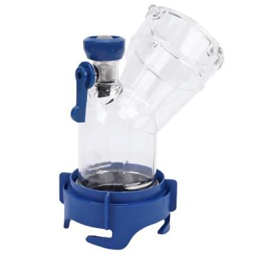 Imagem de Diydeg Rinser de Tanque de RV, Adaptador de Tanque de Esgoto Transparente Com Preventor de Refluxo, Fixação de Válvula de Descarga de 45 ° de Resíduos para Reboques de RV, Devem Ter