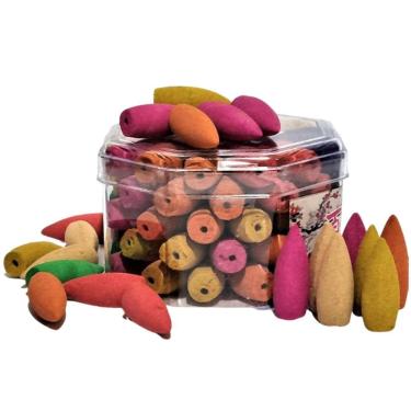 Imagem de Cones de incenso para cachoeira 75 unidades