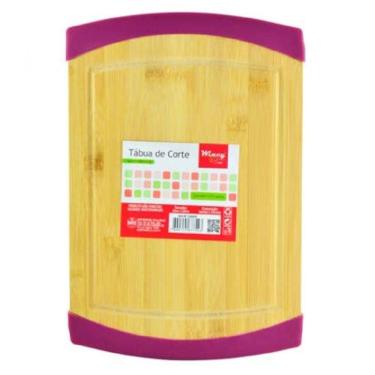 Imagem de Tabua Para Cortar Carne Em Bambu 28X20Cm Caipirinha - Wincy