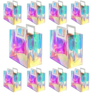 Imagem de Bolsa de Regalo VUOJUR Holográfica Reutilizable 21x20x10 cm 10 unidade